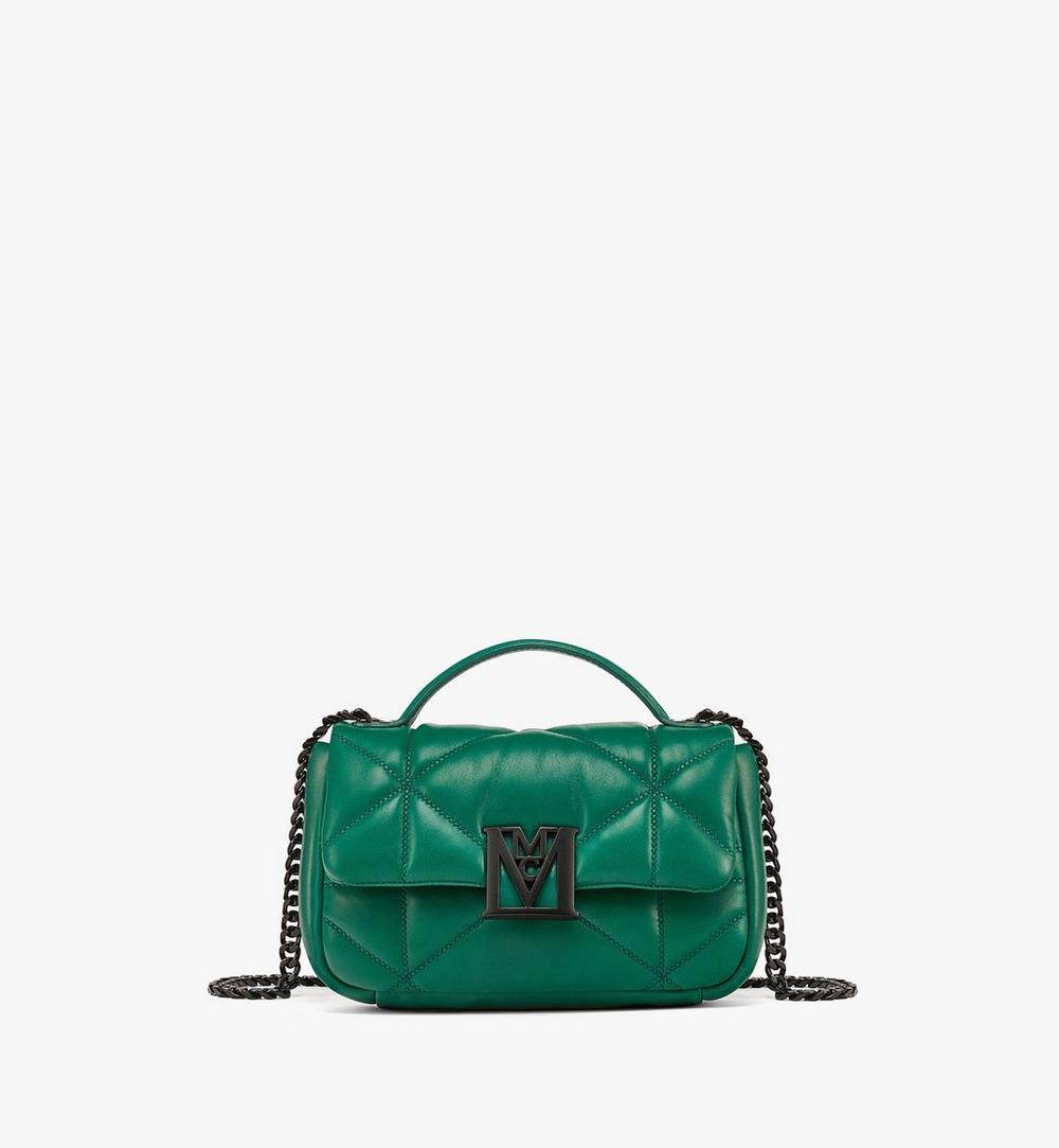 Travia Satchel in Quilted Leather 1